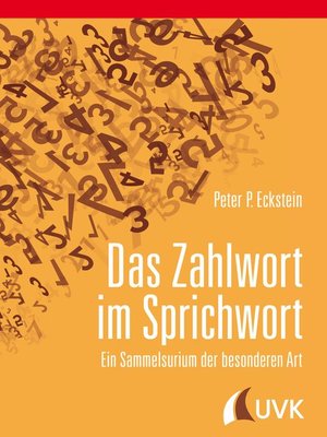 cover image of Das Zahlwort im Sprichwort